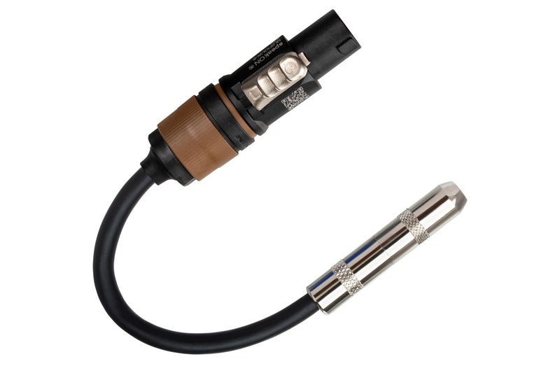 Hosa GSK-116 Speaker Adaptor, Hosa 1/4 Inch TS to Neutrik speakON, 6 Inch, 16 AWG x 2 OFC - Image 3